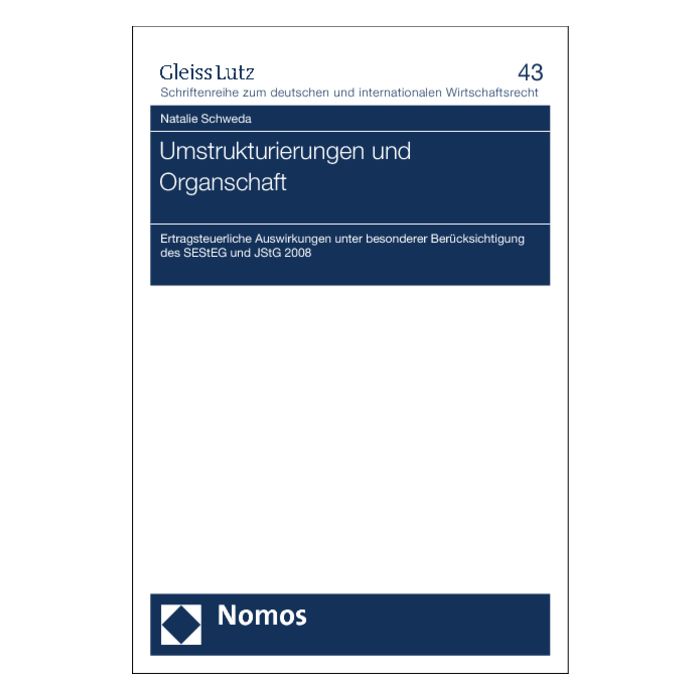Umstrukturierungen und Organschaft