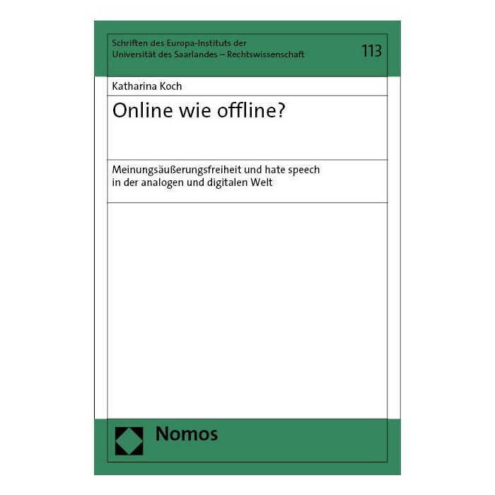 Online wie offline?