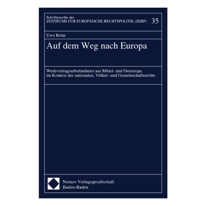 Auf dem Weg nach Europa