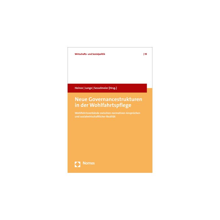 Neue Governancestrukturen in der Wohlfahrtspflege