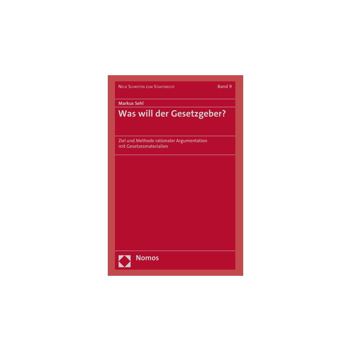 Was will der Gesetzgeber?