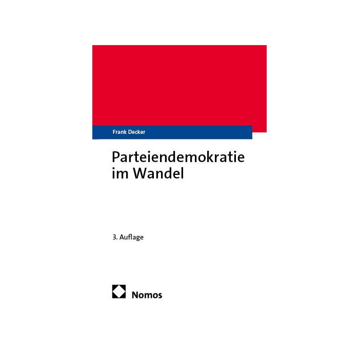 Parteiendemokratie im Wandel Parteiendemokratie im Wandel