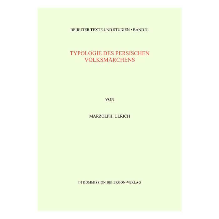 Typologie des persischen Volksmärchens