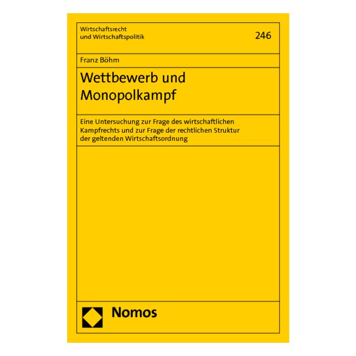 Wettbewerb und Monopolkampf