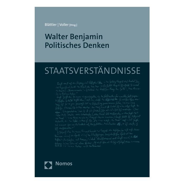 Walter Benjamin Politisches Denken