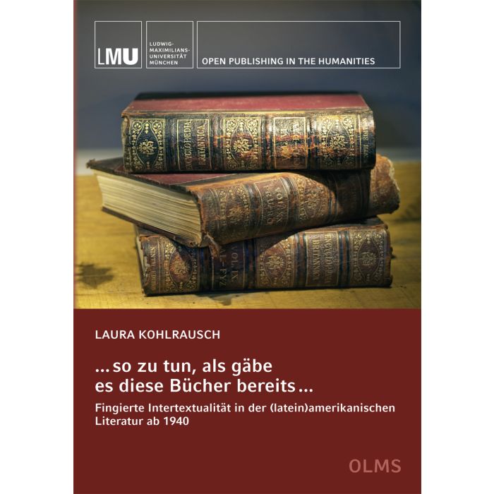 . . . so zu tun, als gäbe es diese Bücher bereits . . .