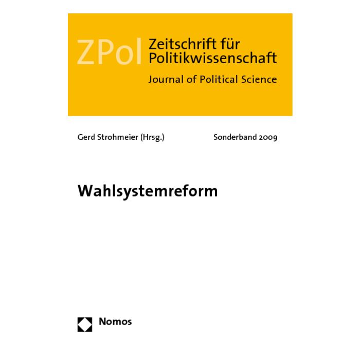 Wahlsystemreform