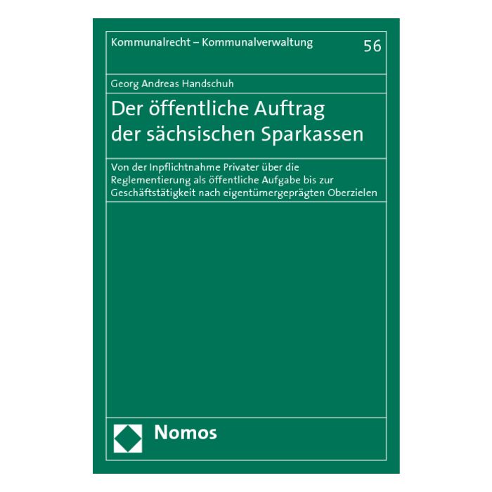 Der öffentliche Auftrag der sächsischen Sparkassen