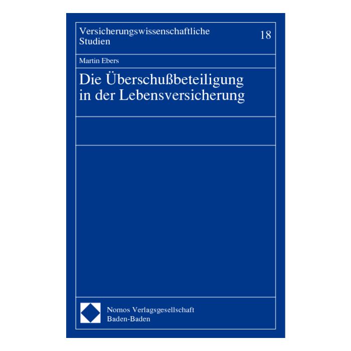 Die Überschußbeteiligung in der Lebensversicherung