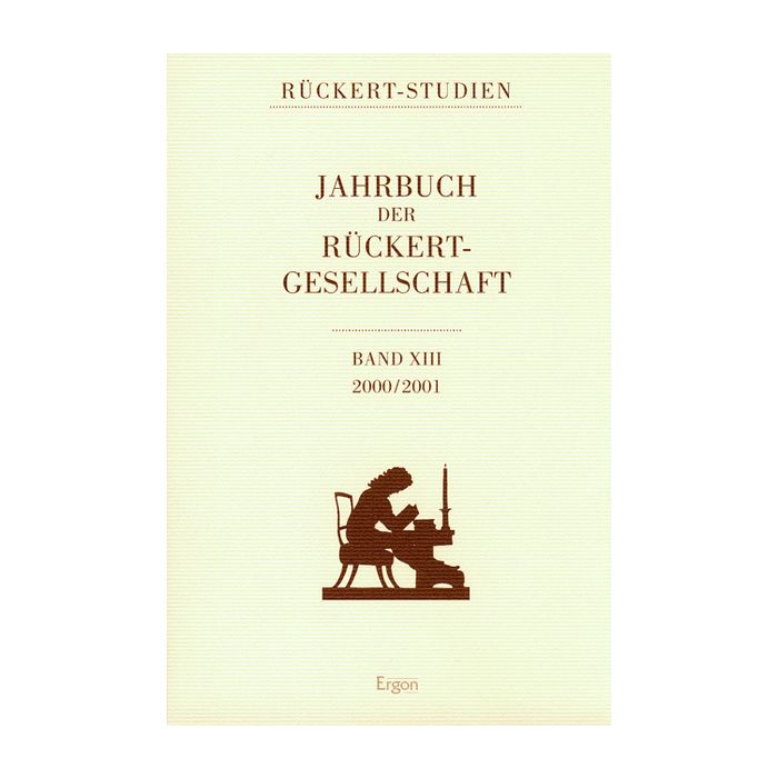 Jahrbuch der Rückert Gesellschaft