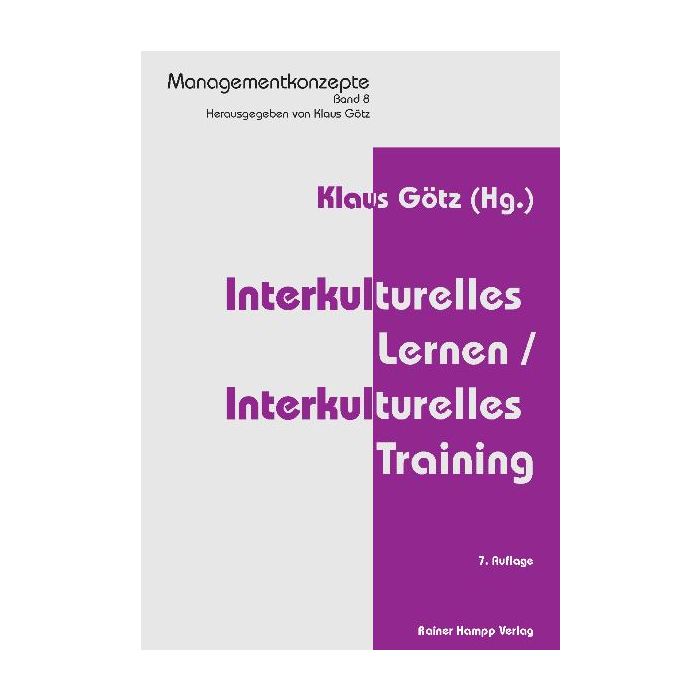 Interkulturelles Lernen /Interkulturelles Training