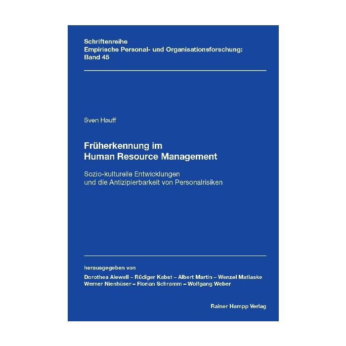 Früherkennung im Human Resource Management