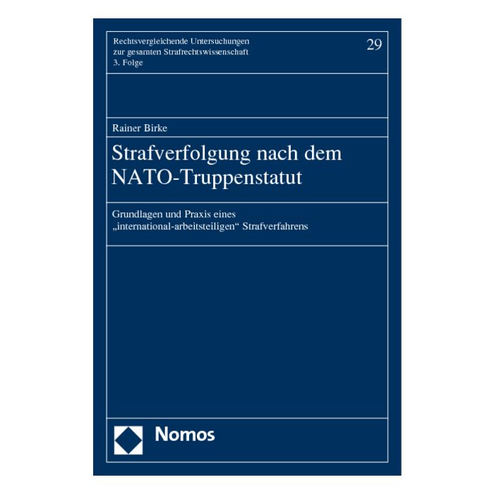Strafverfolgung nach dem NATO-Truppenstatut