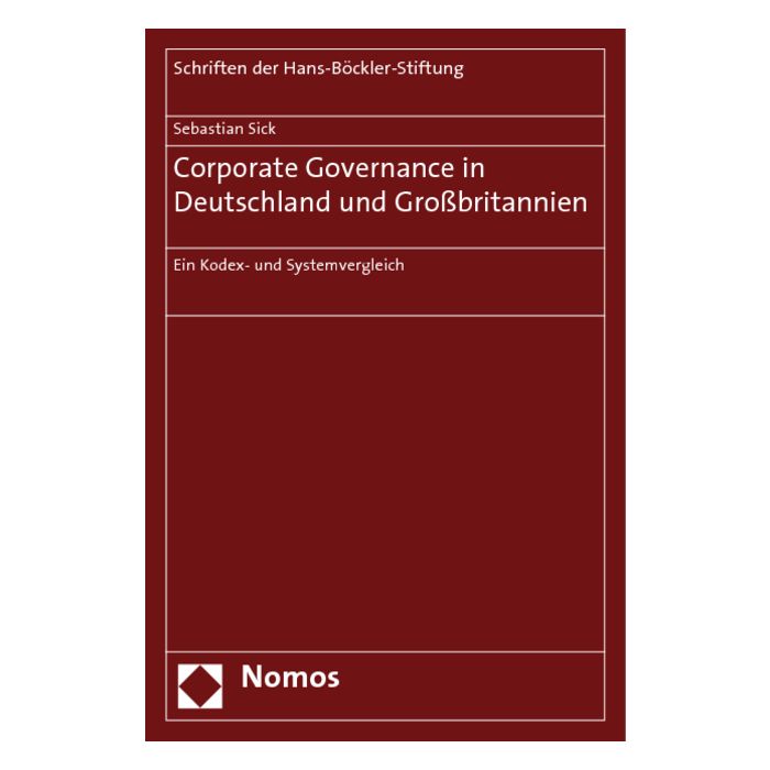 Corporate Governance in Deutschland und Großbritannien