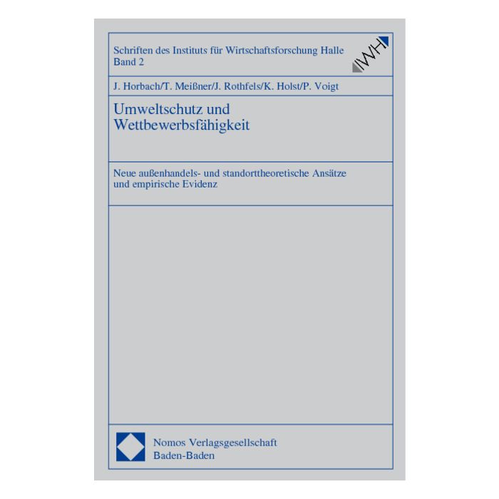 Umweltschutz und Wettbewerbsfähigkeit