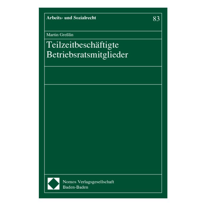Teilzeitbeschäftigte Betriebsratsmitglieder