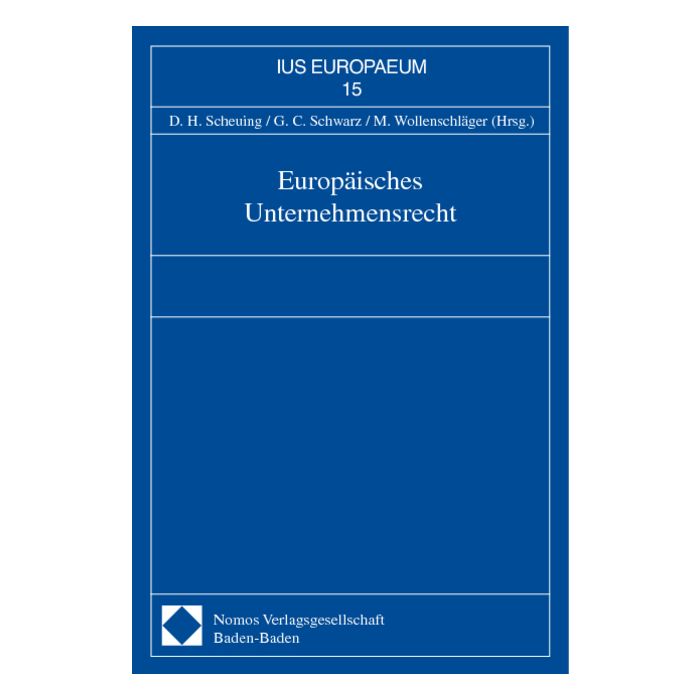 Europäisches Unternehmensrecht