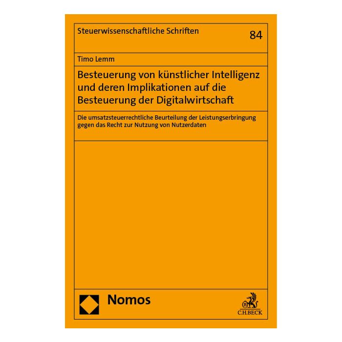 Besteuerung von künstlicher Intelligenz und deren Implikationen auf die Besteuerung der Digitalwirtschaft