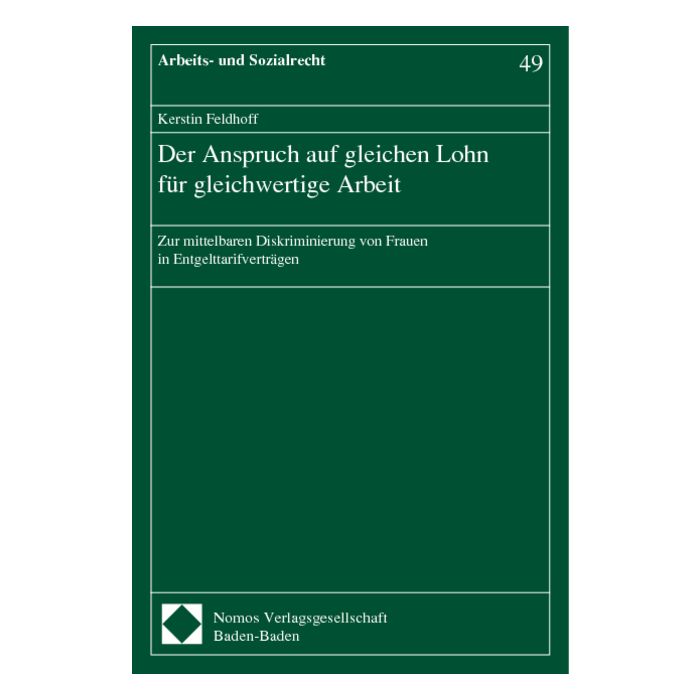 Der Anspruch auf gleichen Lohn für gleichwertige Arbeit