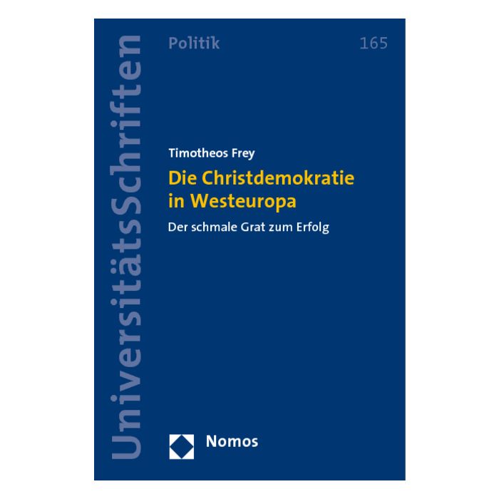 Die Christdemokratie in Westeuropa