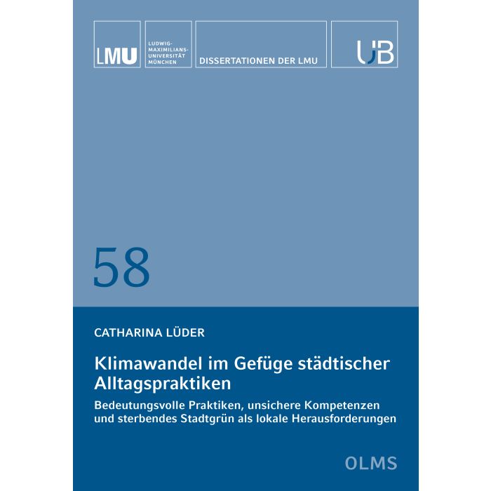 Klimawandel im Gefüge städtischer Alltagspraktiken