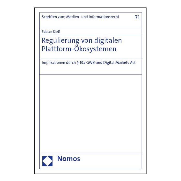 Regulierung von digitalen Plattform-Ökosystemen