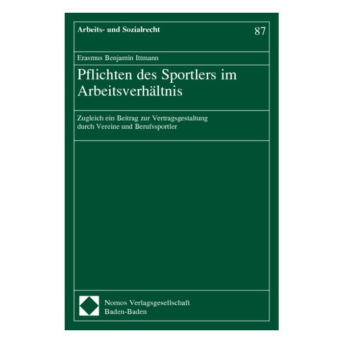 Pflichten des Sportlers im Arbeitsverhältnis