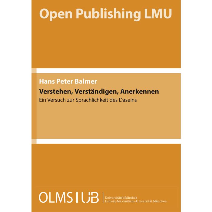 Verstehen, Verständigen, Anerkennen