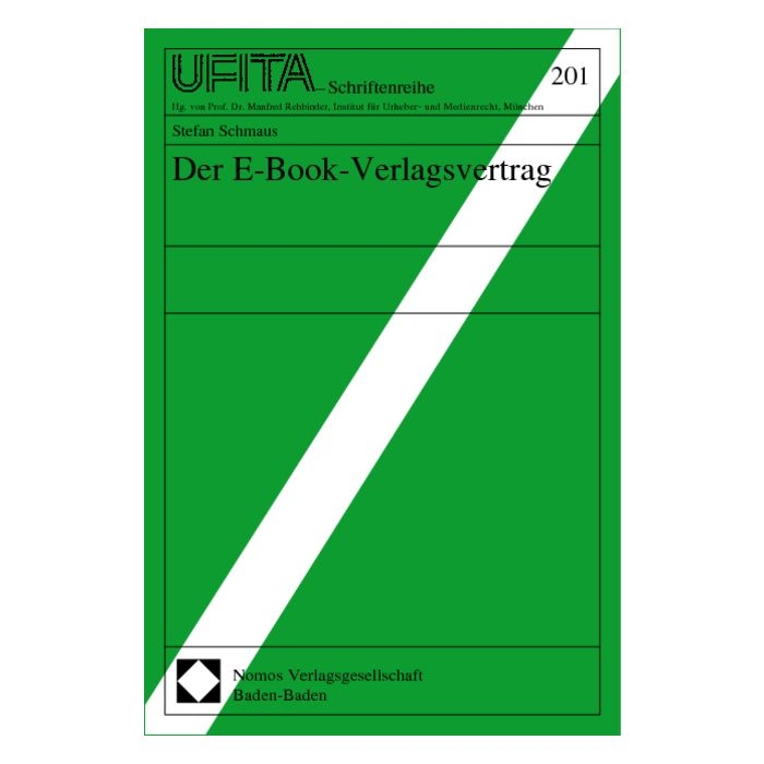 Der E-Book-Verlagsvertrag