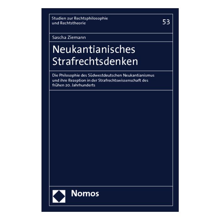 Neukantianisches Strafrechtsdenken