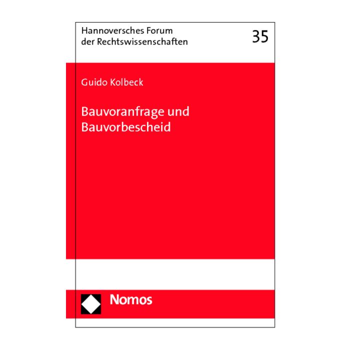 Bauvoranfrage und Bauvorbescheid