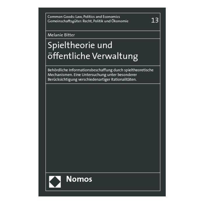 Spieltheorie und öffentliche Verwaltung