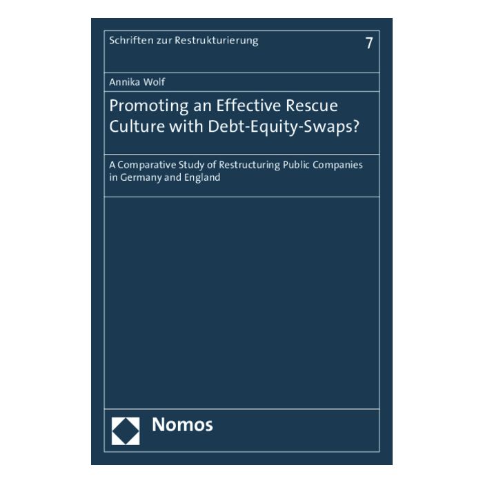 Promoting an Effective Rescue Culture with Debt-Equity-Swaps?
