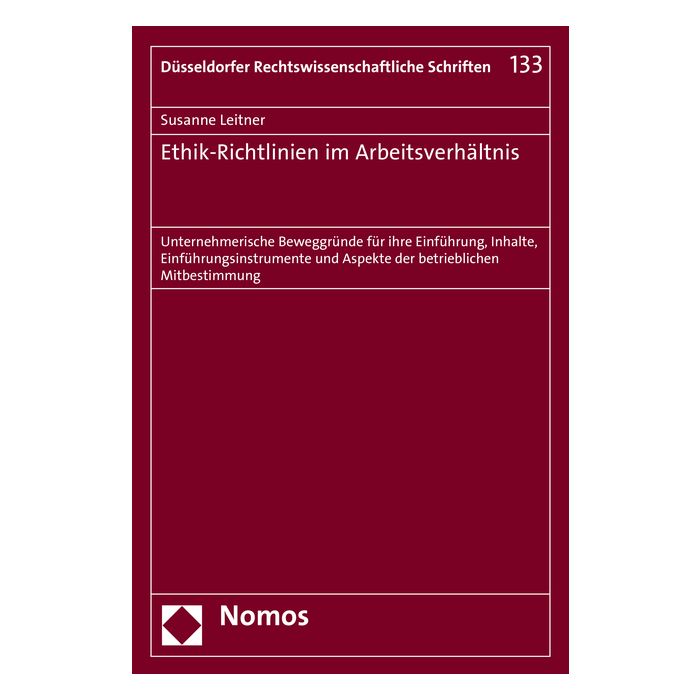 Ethik-Richtlinien im Arbeitsverhältnis