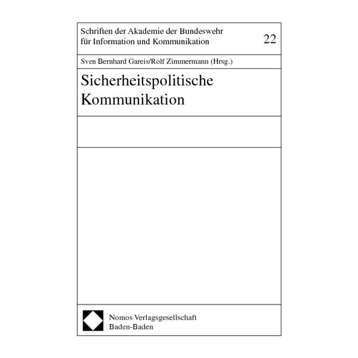 Sicherheitspolitische Kommunikation