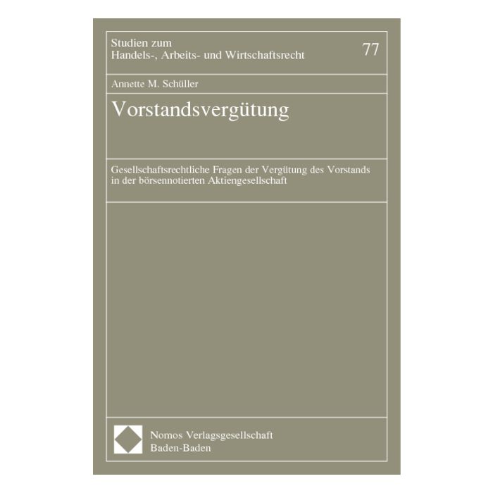 Vorstandsvergütung