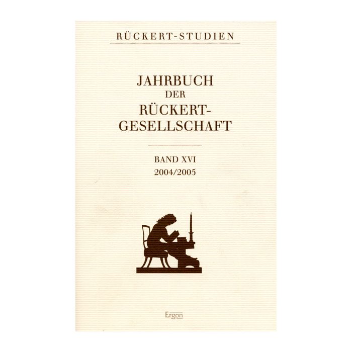 Jahrbuch der Rückert Gesellschaft
