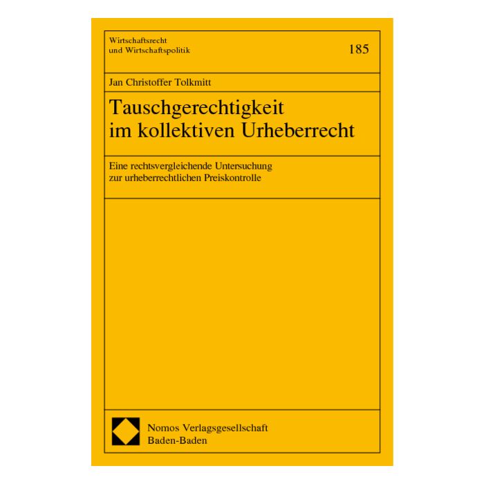 Tauschgerechtigkeit im kollektiven Urheberrecht