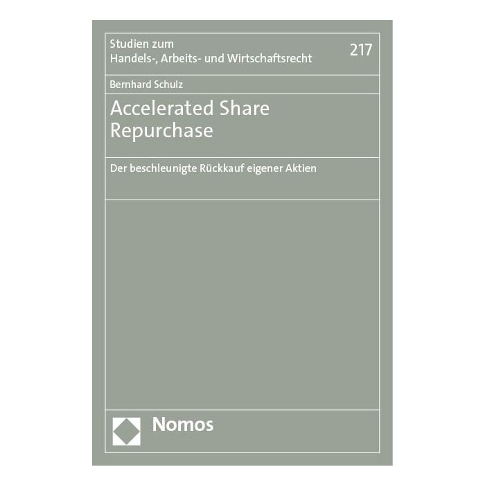 Accelerated Share Repurchase