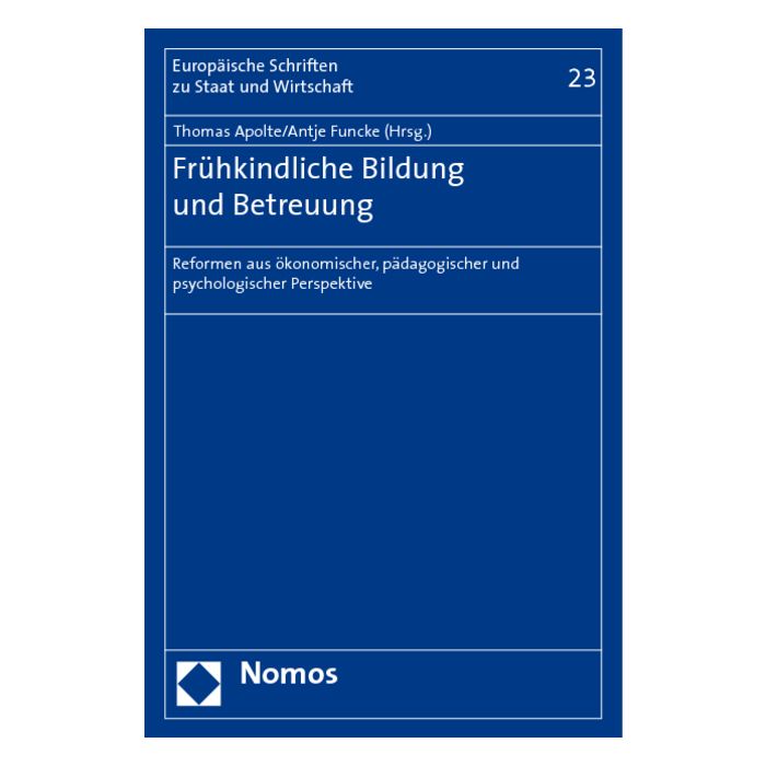 Frühkindliche Bildung und Betreuung