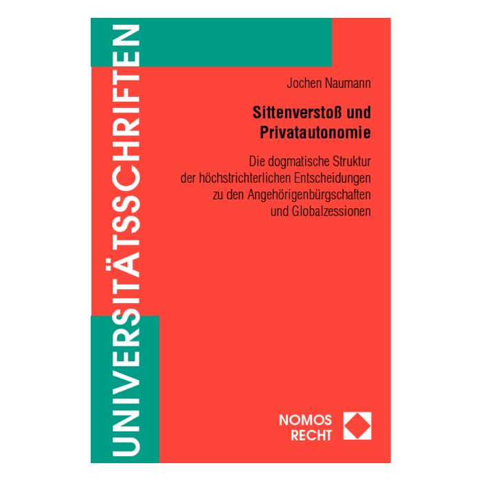 Sittenverstoß und Privatautonomie