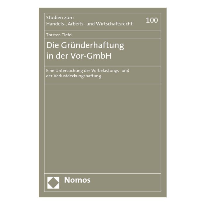 Die Gründerhaftung in der Vor-GmbH