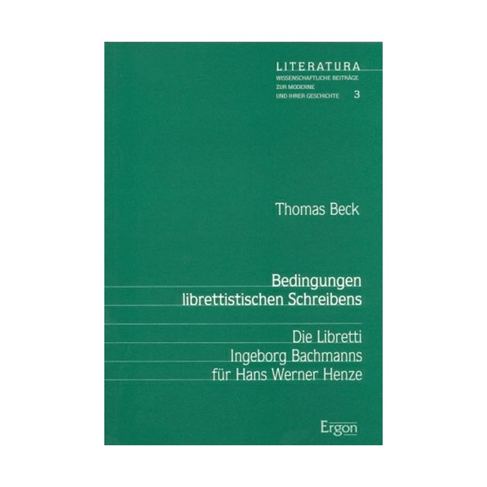 Bedingungen librettistischen Schreibens