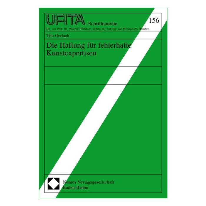Die Haftung für fehlerhafte Kunstexpertisen