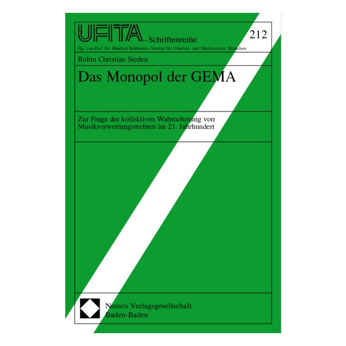 Das Monopol der GEMA
