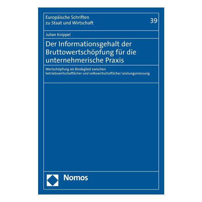Der Informationsgehalt der Bruttowertschöpfung für die unternehmerische Praxis