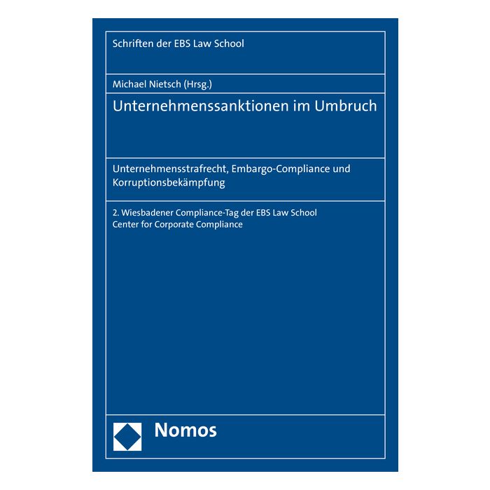 Unternehmenssanktionen im Umbruch