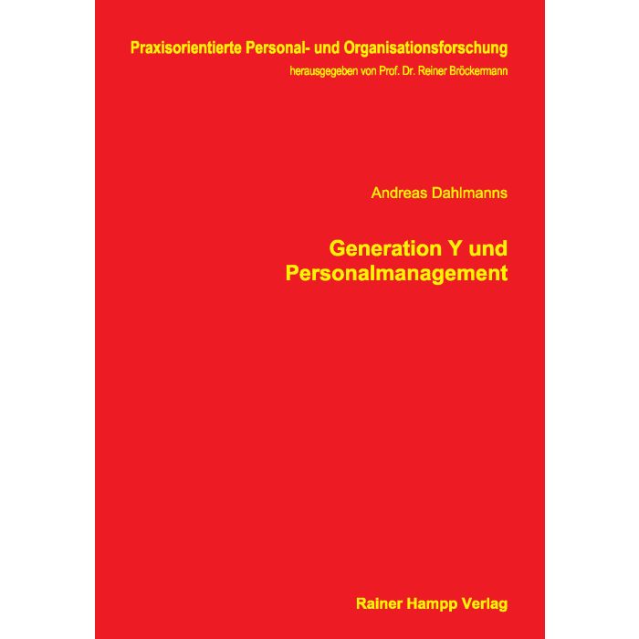 Generation Y und Personalmanagement
