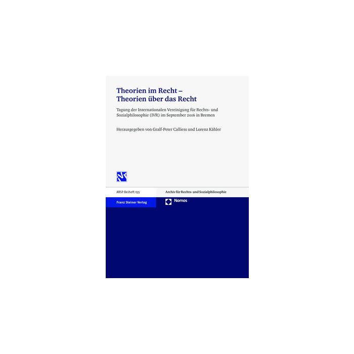 Theorien im Recht - Theorien über das Recht