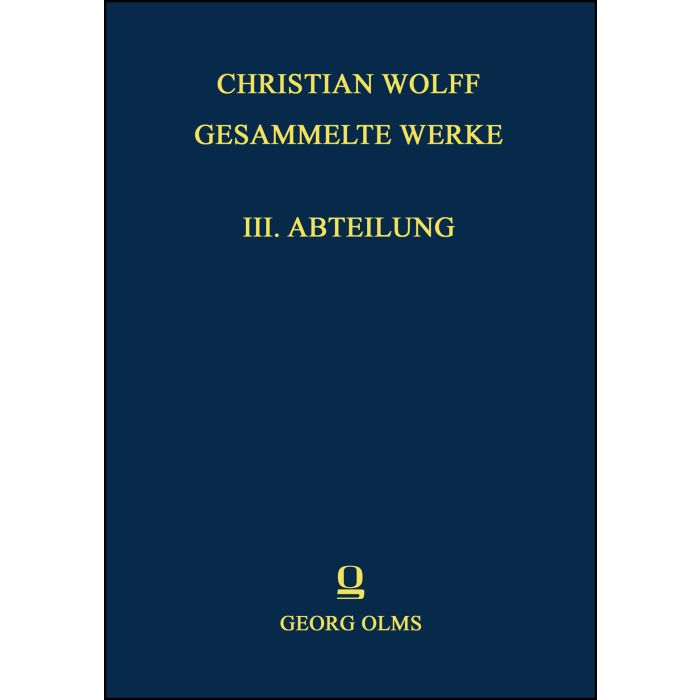 Wolffiana VIII: Erfahrung und Wissenschaftstheorie bei Christian Wolff